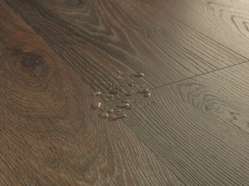 QuickStep CLASSIC Peanut Brown Oak Laminate Flooring, 8mm Thumb