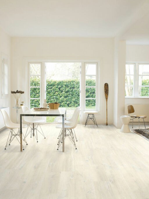 QuickStep Creo Charlotte Oak White Laminate Flooring, 7mm