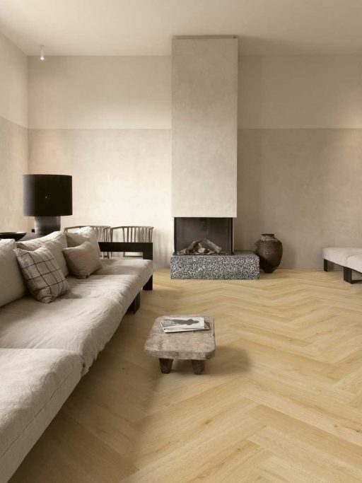 QuickStep Impressive Design, Cardamom Oak Herringbone Laminate Flooring, 131x8x655mm
