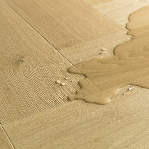 QuickStep Impressive Design, Cardamom Oak Herringbone Laminate Flooring, 131x8x655mm Thumb