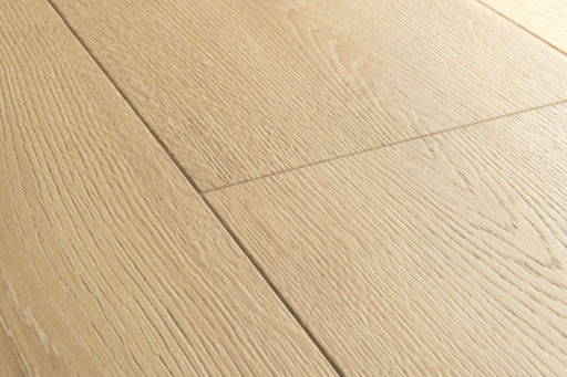 QuickStep Capture Brushed Oak Natural Laminate Flooring, 9mm Thumb