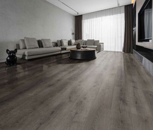 Tradition BML Midnight Grey Laminate Flooring, 198x12x1218mm