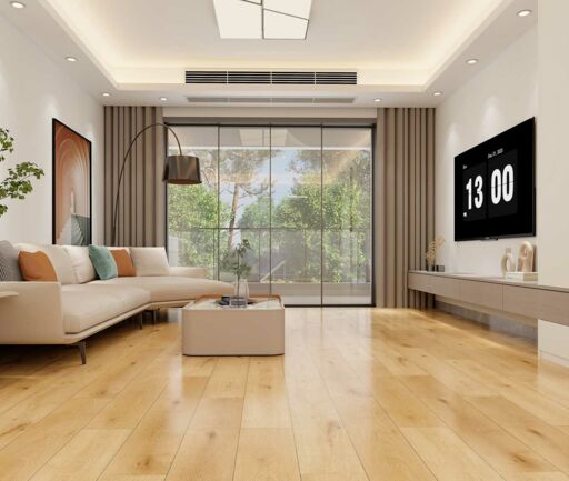 Tradition BML Natural Oak Laminate Flooring, 198x12x1218mm