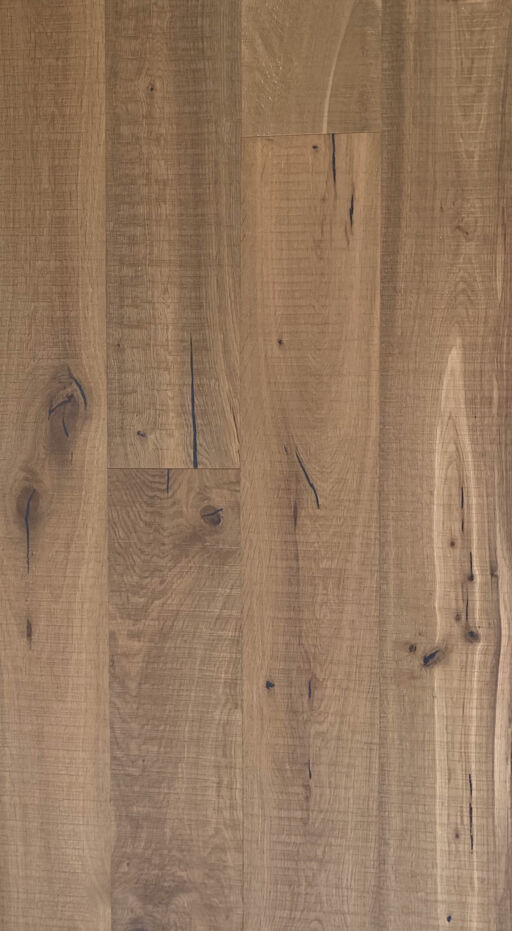 Tradition Classics Bandsawn Oak Engineered Flooring, Rustic, Smoked, Matt Lacquered, 220x15x2200mm