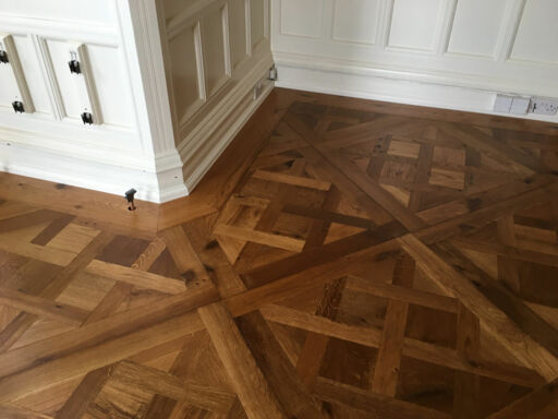 Tradition Classics Versailles Engineered Oak Flooring, Rustic, Smoked, Brushed & Unfinished, 800x20x800mm Thumb