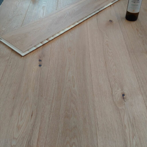Tradition Engineered Oak Flooring, Natural, Brushed & Matt Lacquered, 190x14x1900mm