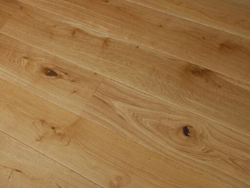 Tradition Engineered Oak Flooring, Country Rustic, Brushed & Oiled, 190x20x1900mm Thumb