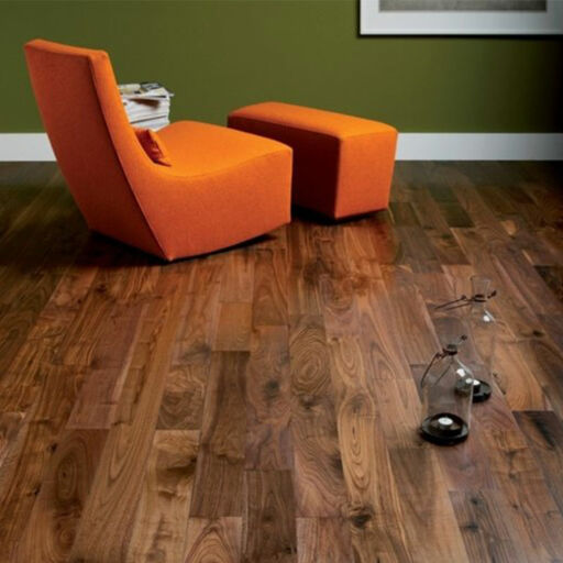 Tradition Engineered Walnut Flooring, Rustic, Lacquered, 190x4x20mm Thumb