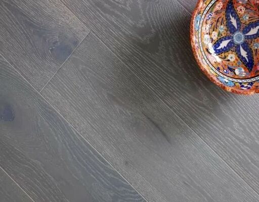 Tradition Nature Engineered Oak Herringbone, Brushed Grey, Limed, UV Oiled 120x15x600mm