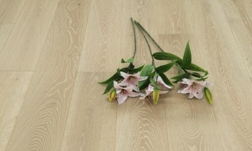 Tradition Select Engineered Oak Flooring, Brushed & Smoked, White UV Oiled, 190x14x1900mm Thumb
