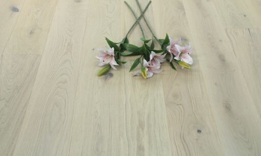 Tradition Select Engineered Oak Flooring, Brushed, White UV Oiled 190x14x1900mm