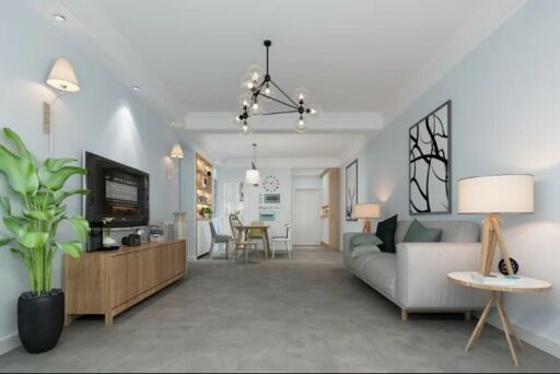 Tradition WPC Natural Stone Vinyl Flooring, Tile Effect (with 1mm built-in underlay), 300x6.5x600mm