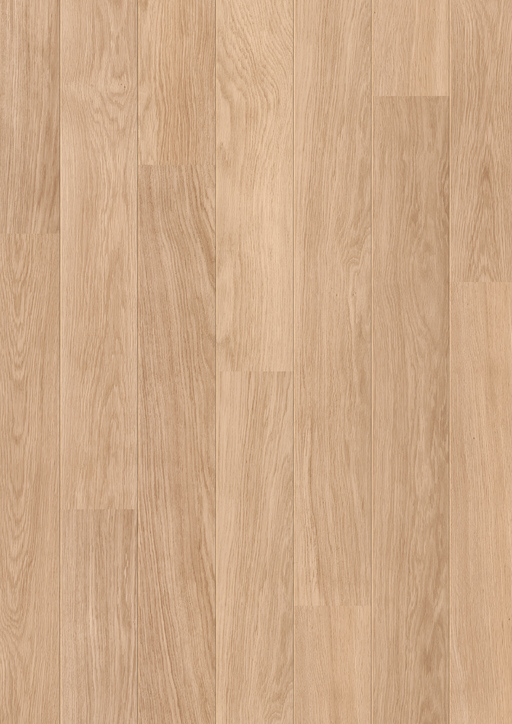 QuickStep PERSPECTIVE White Varnished Oak Planks 4v-groove Laminate Flooring 9.5 mm Image