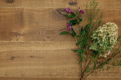 V4 Urban Nature Granite Plank Oak Flooring, Rustic, Brushed, Smoked & UV Oiled, 220x15x2200mm Thumb