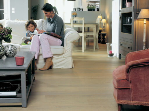 Xylo Mushroom Grey Stained Engineered Oak Flooring, Rustic, Brushed, UV Lacquered, 190x14x1900mm