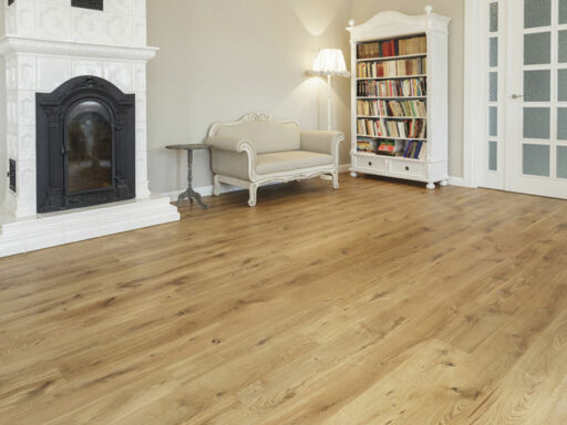 Xylo Oak Engineered Flooring, Rustic, UV Lacquered 190x14x1900mm