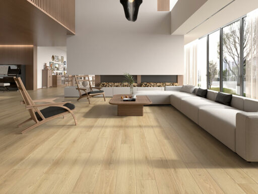 Xylo Peninsula Dark Oak Laminate Flooring, 196x10x1200mm