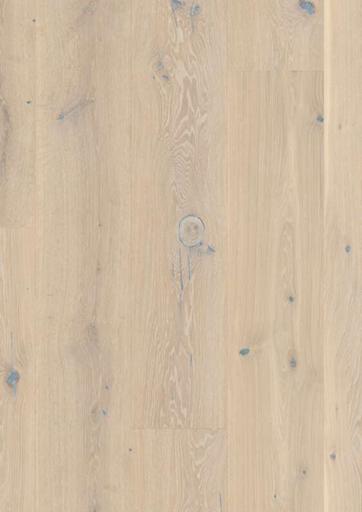 Boen Pale White Oak Chaletino Wood Flooring, Brushed, Live Pure™, 15x300x2750 mm