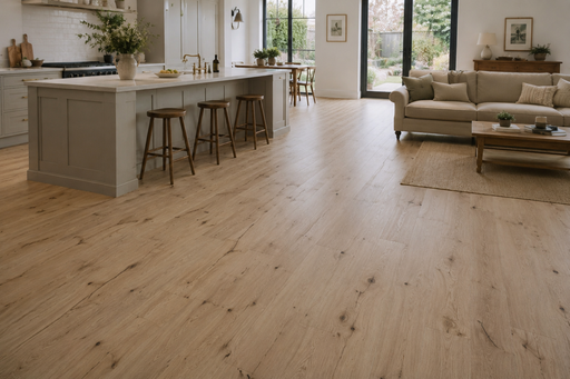 Tradition Engineered Oak Flooring, Rustic, Brushed Oiled, 190x14x1900mm