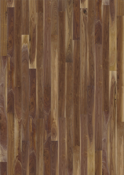 Kahrs Campaign Walnut 1-Strip Engineered Flooring, Satin Lacquered, 138x14x2000mm