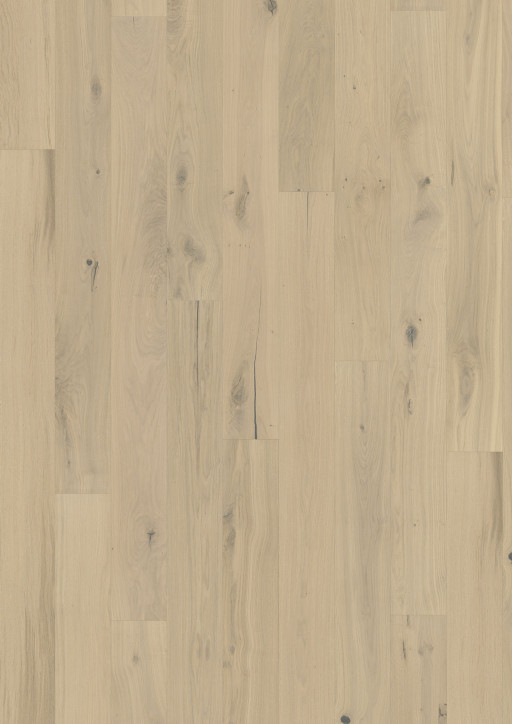 Kahrs Beyond Retro Oak Frosted Oat Plank Engineered Flooring, Brushed & Ultra Matt Lacquered, 187x15x2000mm