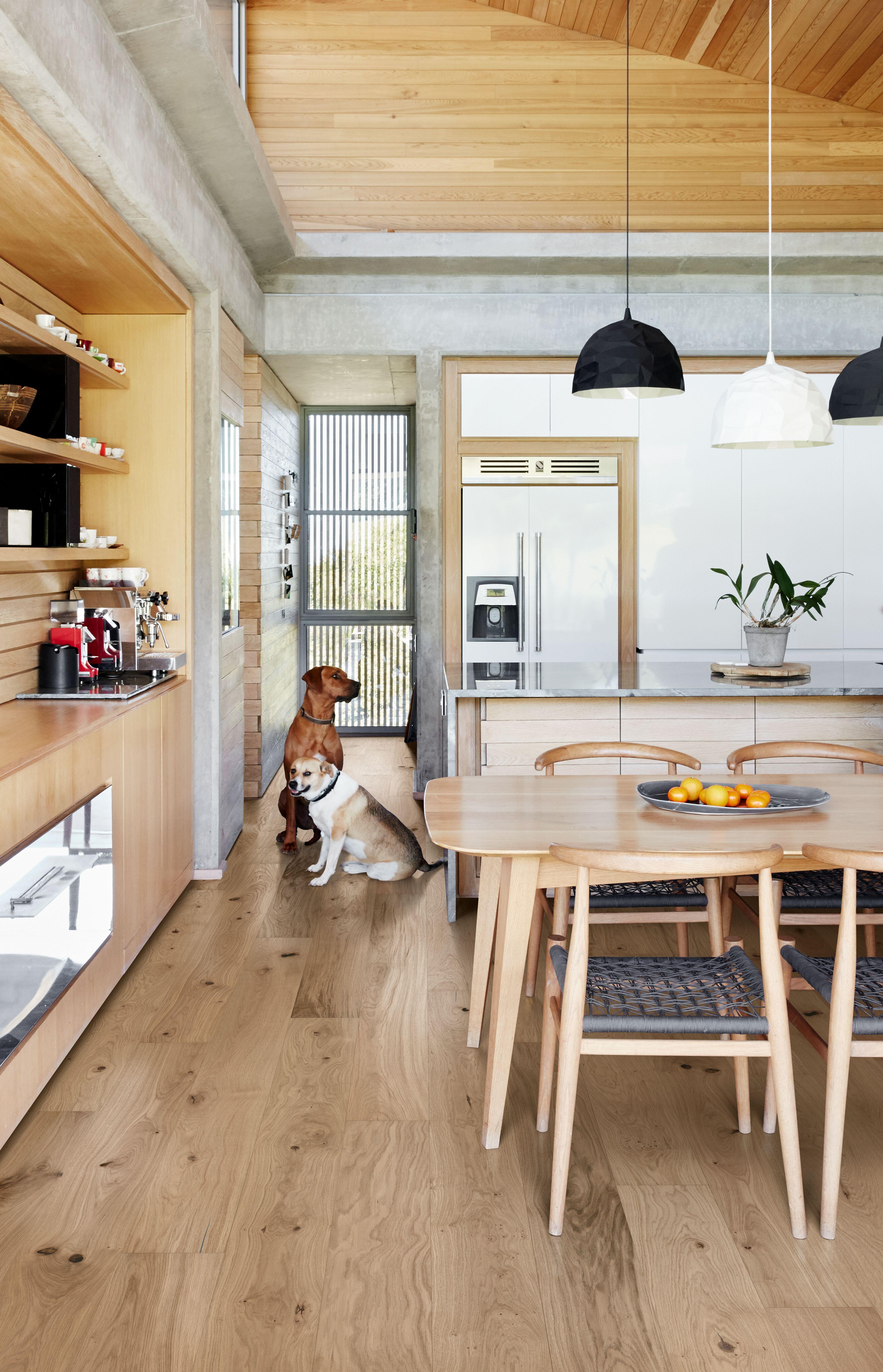 Kahrs Flora Oak Gentian Engineered Flooring, Brushed & Matt Lacquered, 187x13x2000mm Image