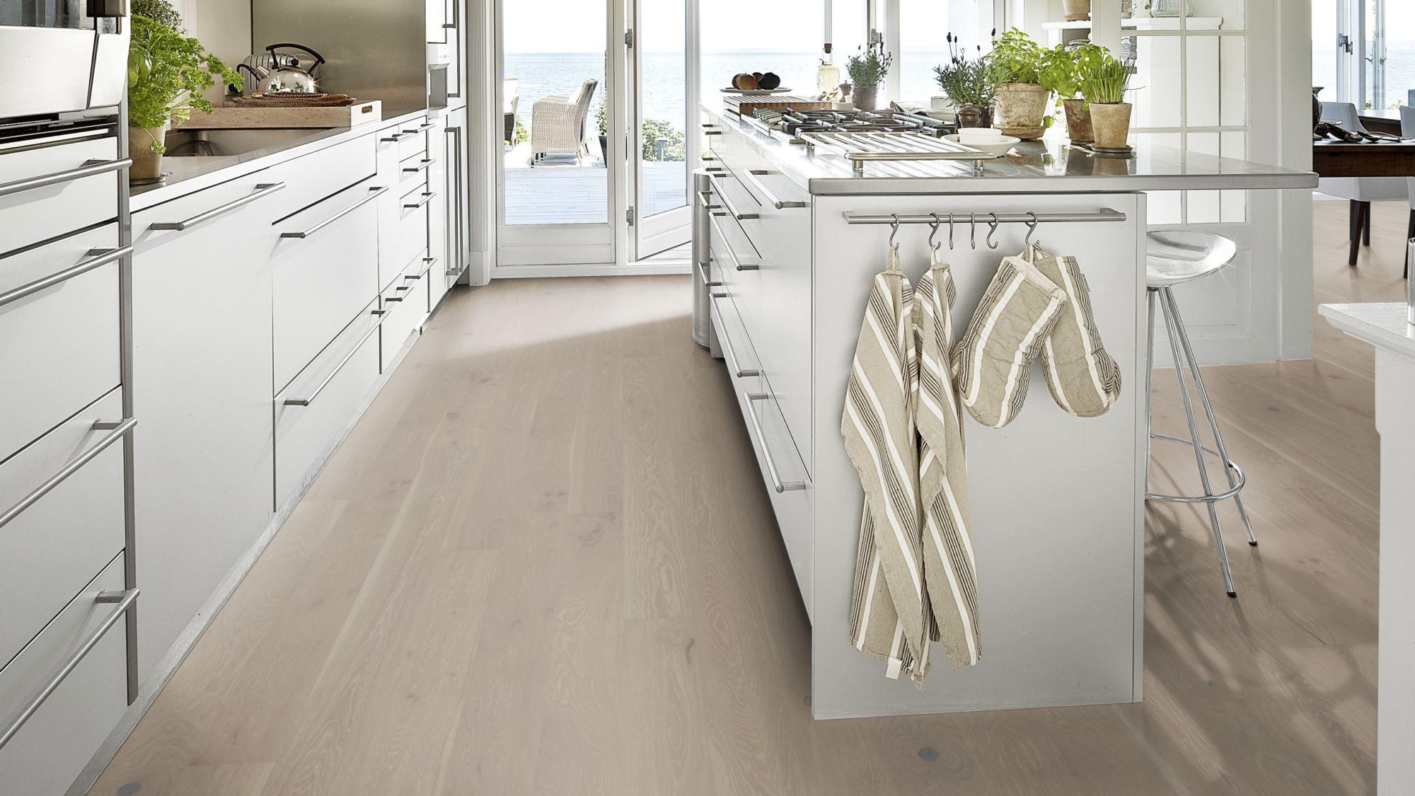 Kahrs Element Oak Cinder Engineered Flooring, Brushed & Matt Lacquered, 151x15x2420mm Image