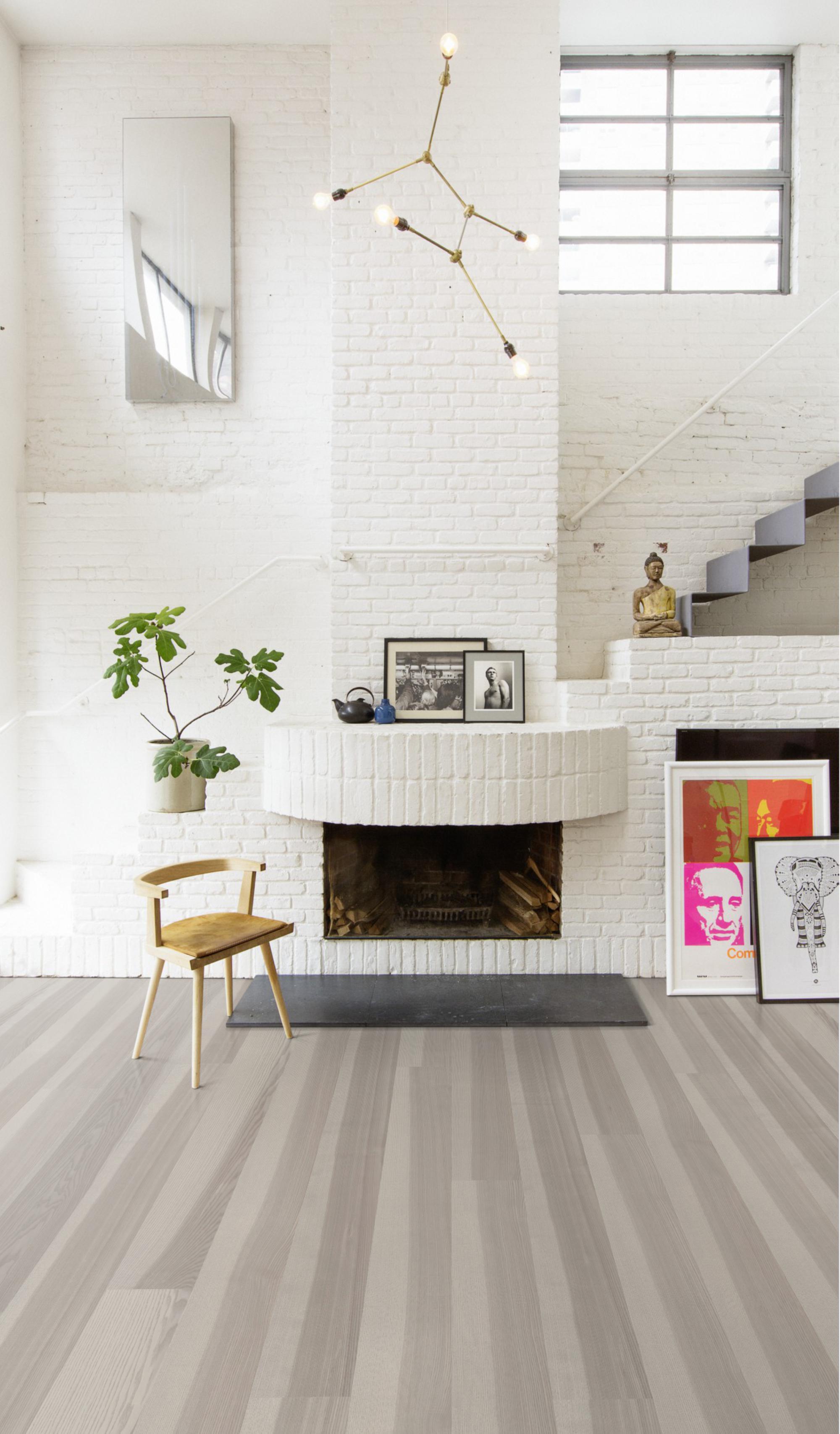 Kahrs Lux Ash Stream Engineered Flooring, Brushed & Ultra Matt Lacquered, 187x15x2266mm Image