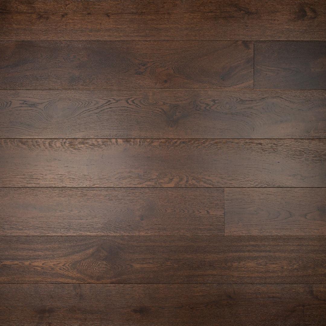 Tradition Engineered Oak Flooring, Mocha Oak, Brushed, Matt Lacquered, 190x14x1900mm Image