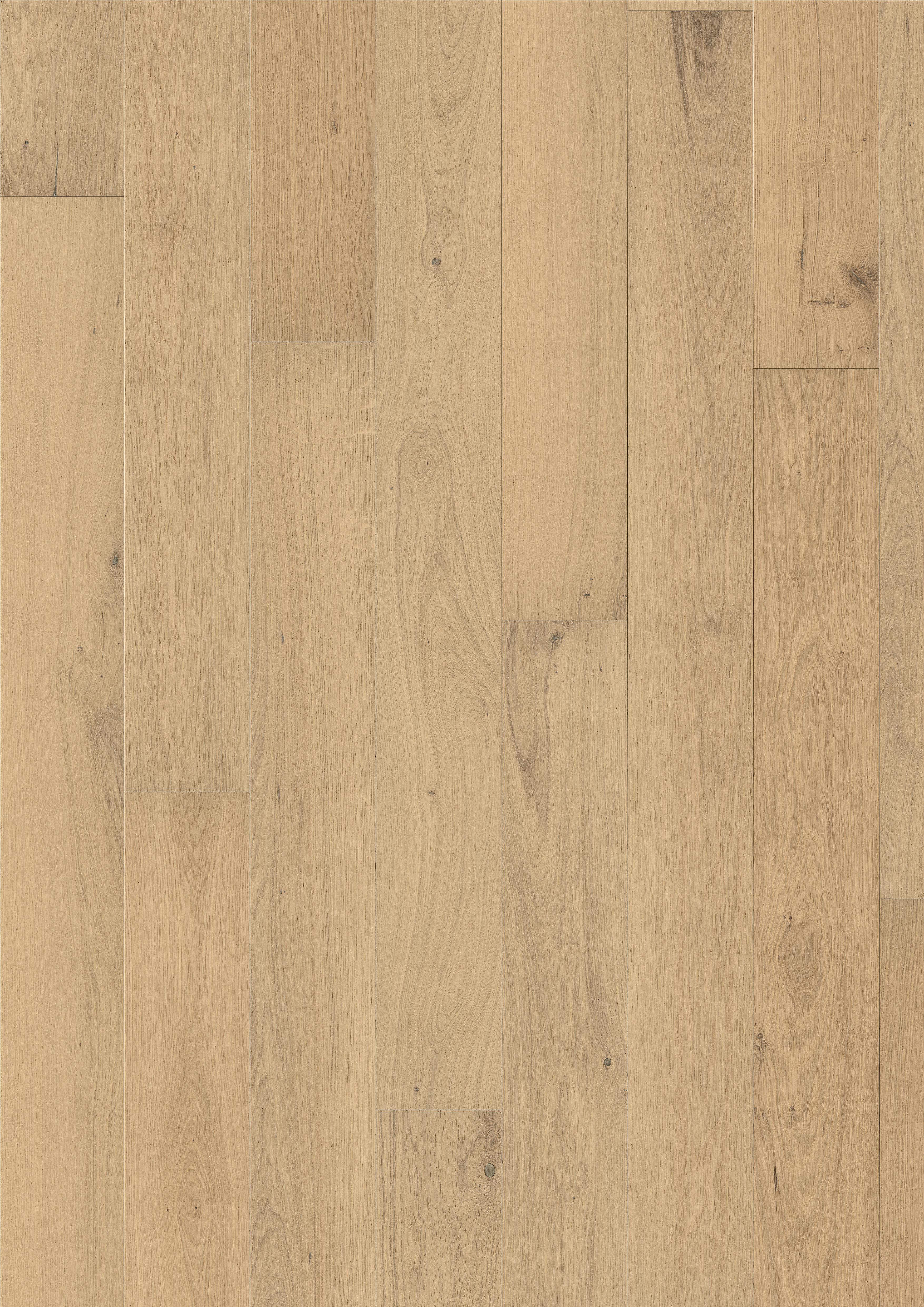 Kahrs Piazza Oak Piazza Cd Dim White Engineered Flooring, Brushed & Oiled, 180x11x1800mm Image