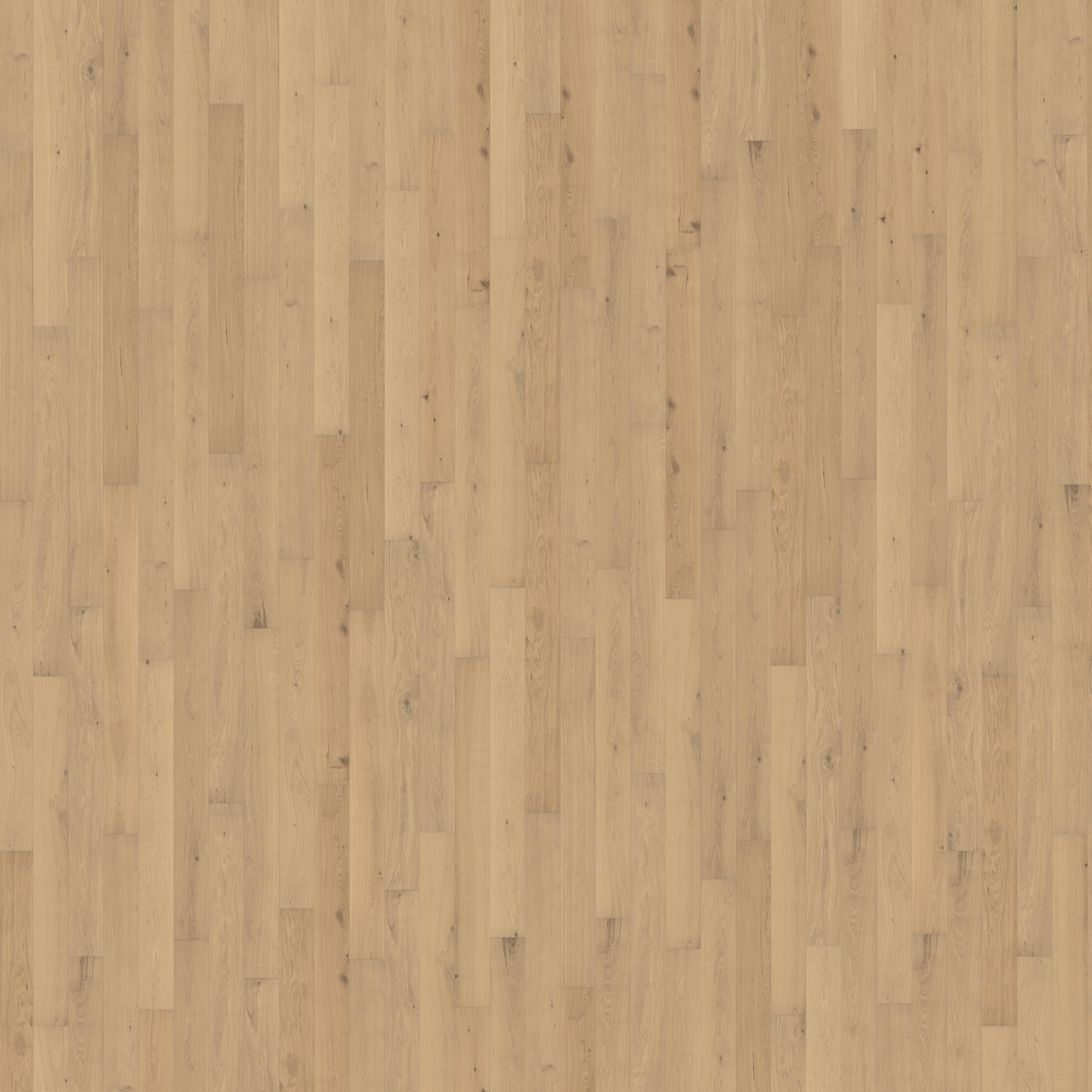 Kahrs Piazza Oak Piazza Cd Dim White Engineered Flooring, Brushed & Oiled, 180x11x1800mm Image