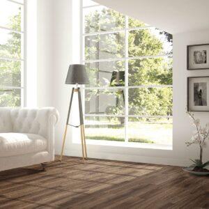 V4 Wood Flooring Amorim / Wicanders Cork Flooring - Dark Onyx Oak (Glue Down), Cork, 200mm x 4mm x 1230mm Image