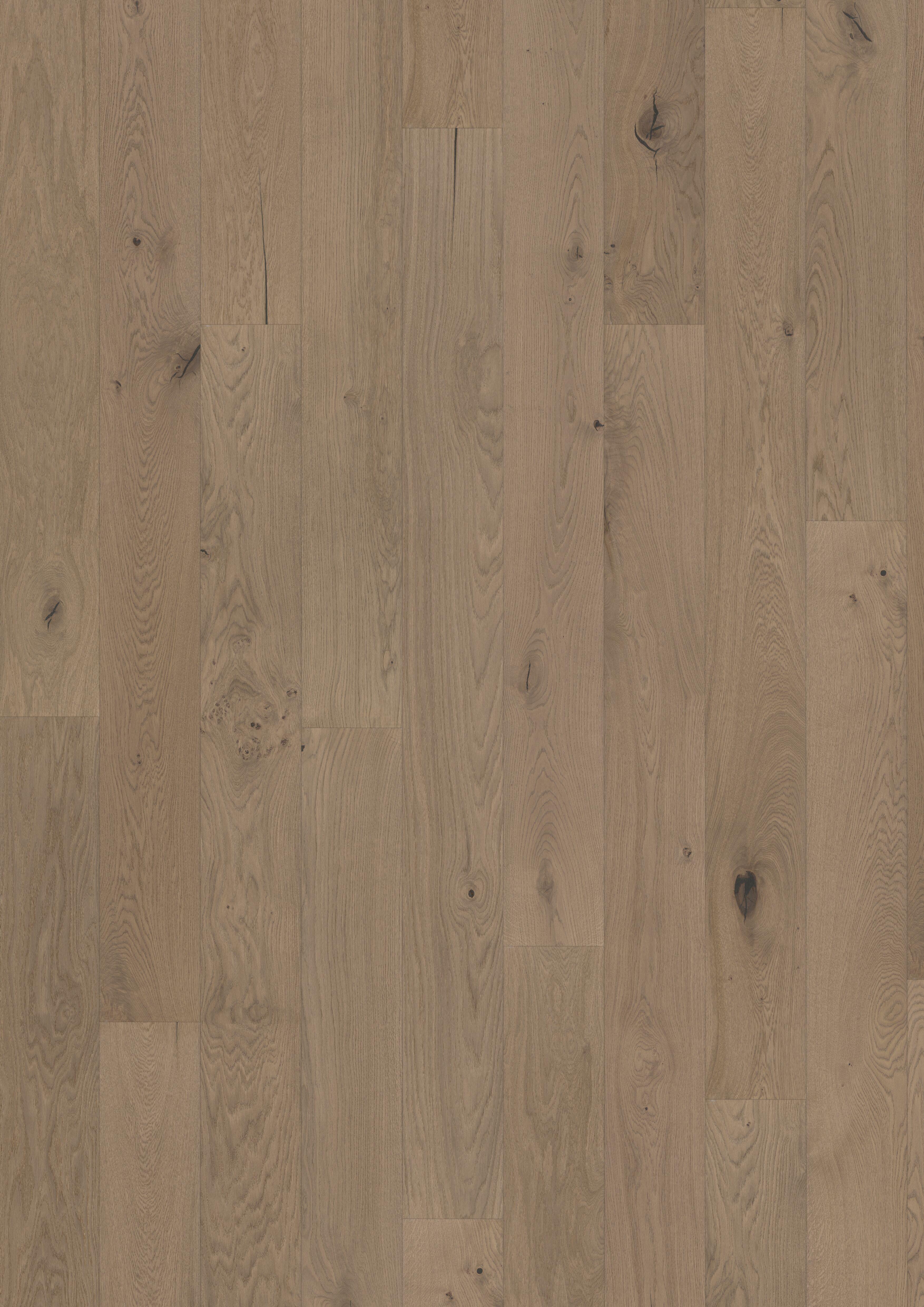 Kahrs Beyond Retro Oak Frozen Hazelnut Plank Engineered Flooring, Brushed & Ultra Matt Lacquered, 187x15x2000mm Image
