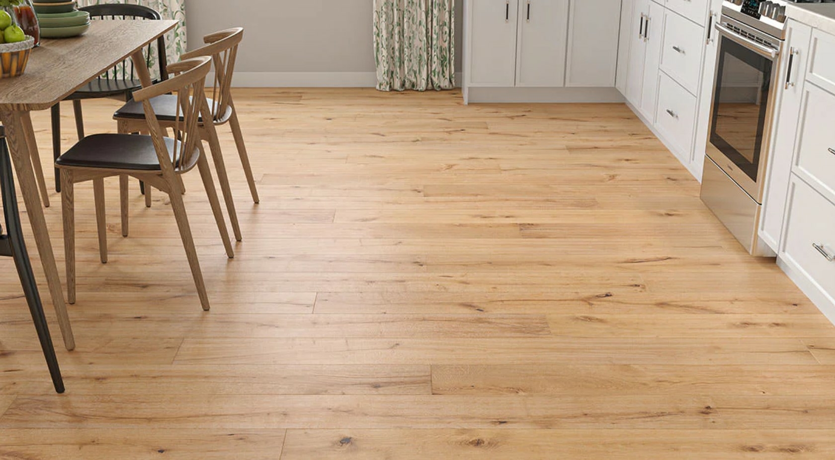 Alderlund Engineered Oak Flooring, Rustic, Smoked & Whitewashed, Brushed & Lacquered, 190x20x1900mm Image
