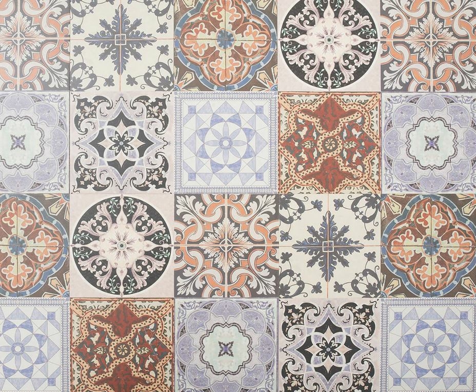 Aurum Victorian Tile Laminate Flooring, 405x8x805mm Image