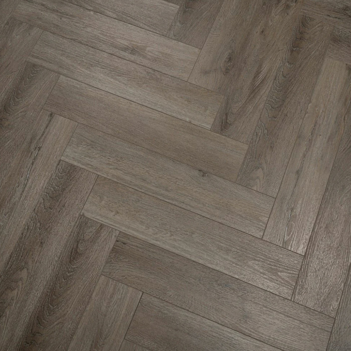 Tradition BML Misty Smoked Herringbone SPC Rigid Vinyl Flooring, 126x6x630mm Image