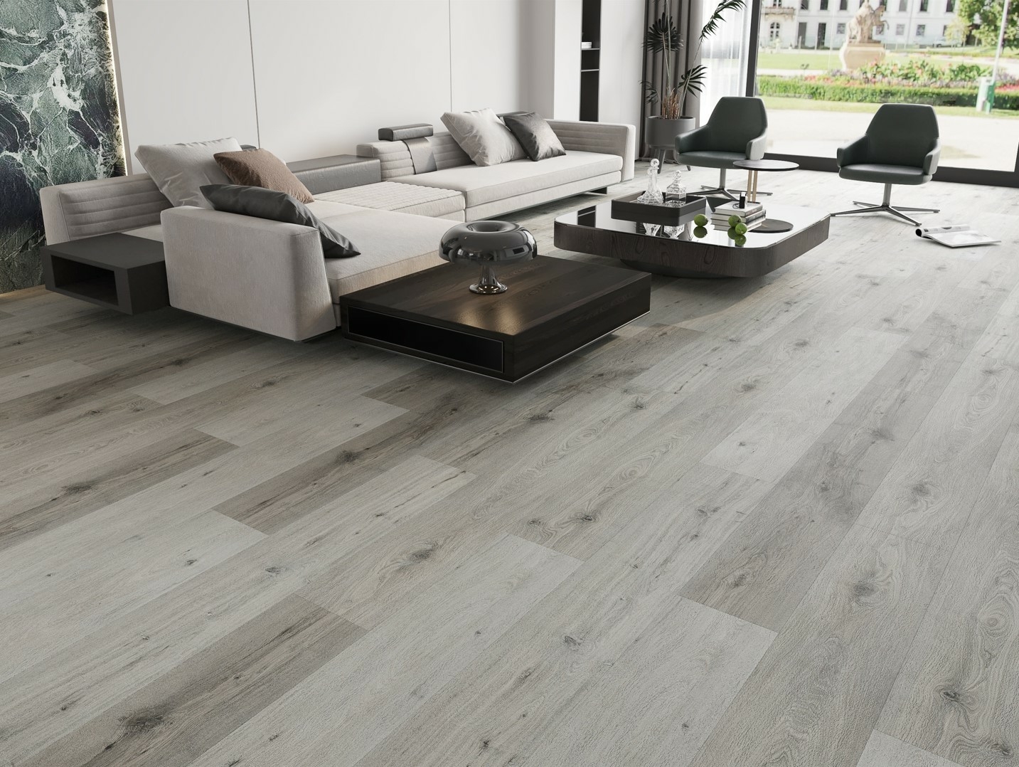 Tradition BML XL Titan Oak Polar Grey SPC Rigid Vinyl Flooring, 228x6.5x1524mm Image