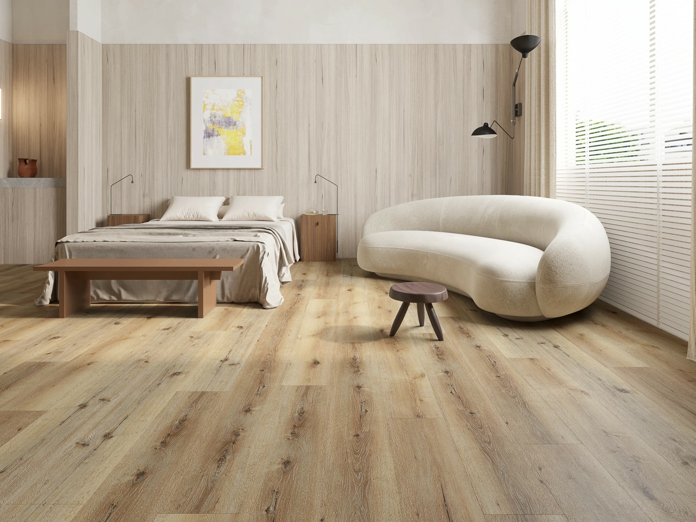 Tradition BML XL Titan Farmhouse Oak SPC Rigid Vinyl Flooring, 228x6.5x1524mm Image