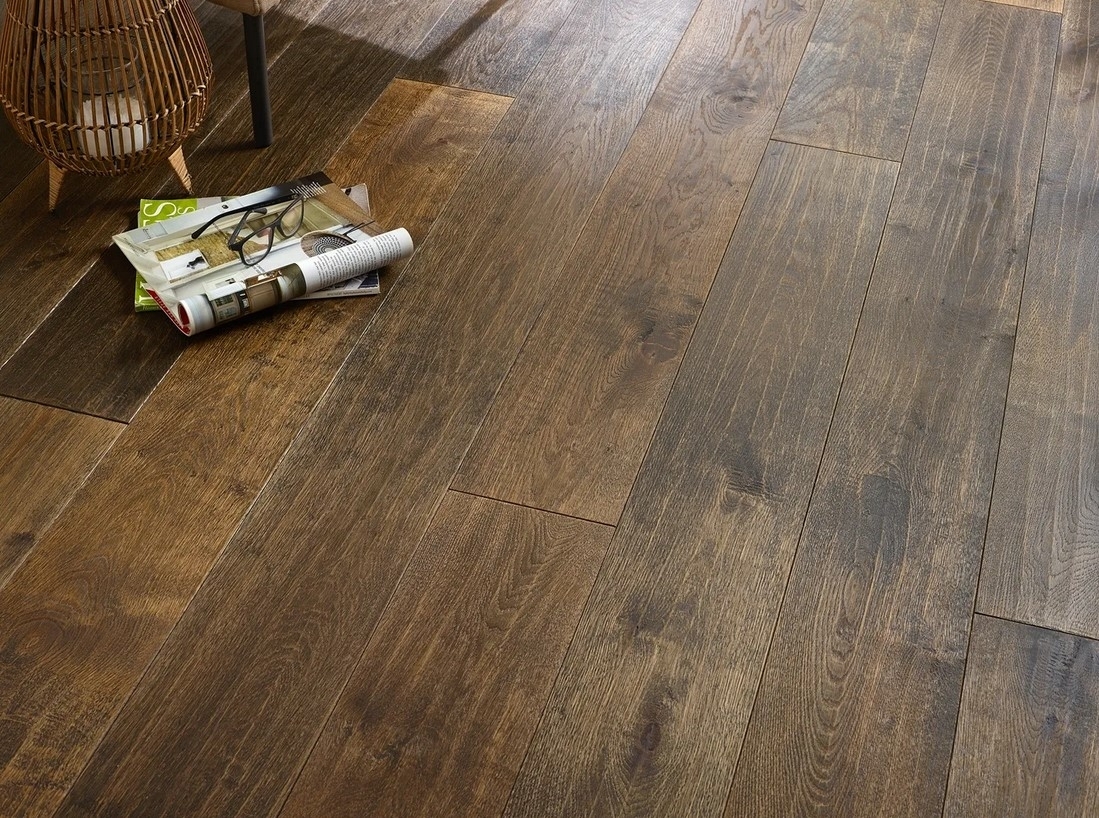 Blanko Budget Estepa, Engineered Oak Flooring, Golden Dark Edge, Oiled, 180x20x1860mm Image