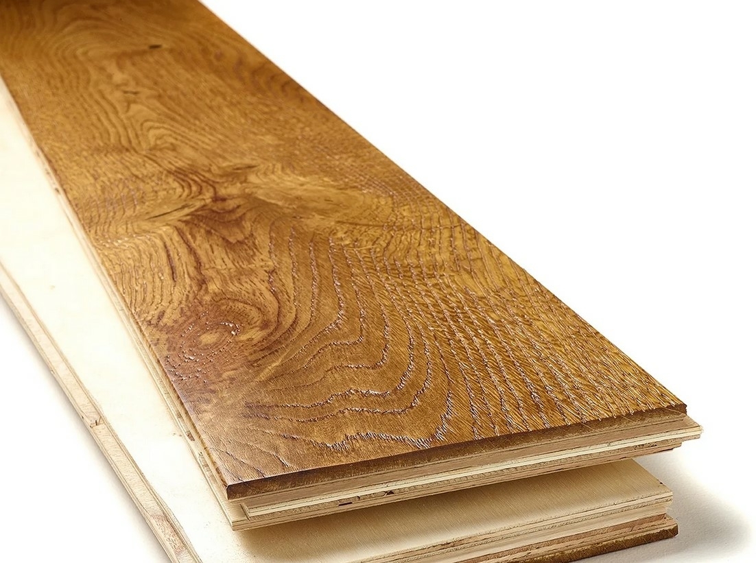 Blanko Budget Estepa, Engineered Oak Flooring, Golden, Handscraped, Deep Brushed & Lacquered, 180x20x1860mm Image