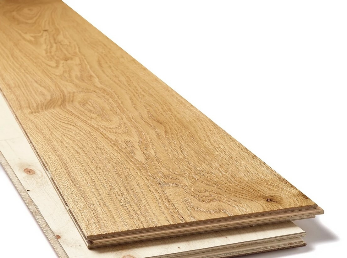 Blanko Budget Huelva, Engineered Oak Flooring, Natural Brushed & Lacquered, 220x15x1900mm Image