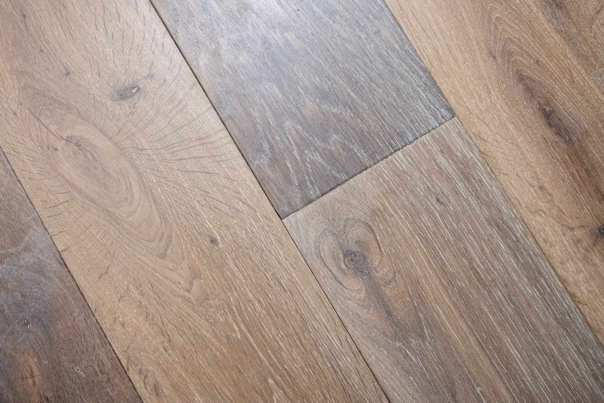 Blanko Budget Montilla, Engineered Oak Flooring, Smoked Grey & Oiled, 190x15x1900mm Image