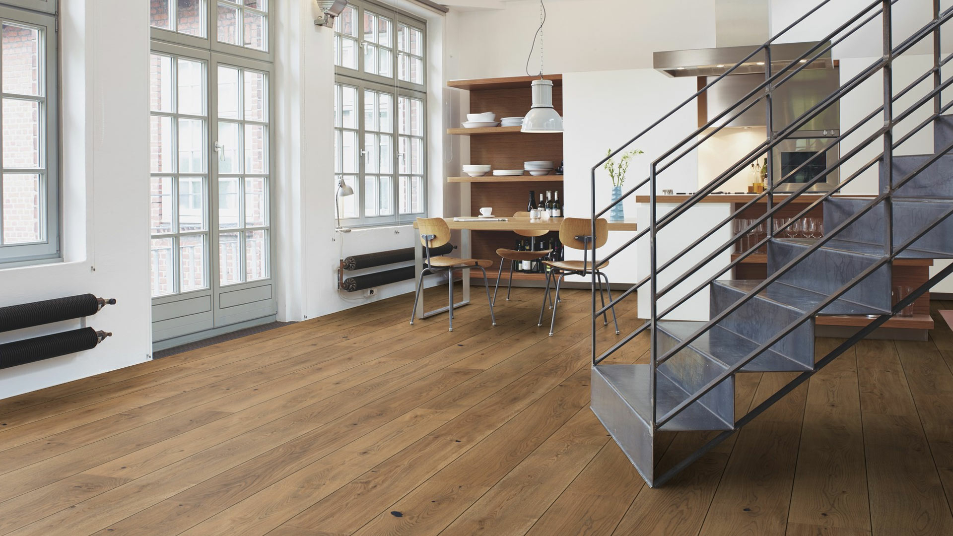 Boen Alamo Oak Engineered Flooring, Live Natural Oiled, Unbrushed, 209x14x2200mm Image