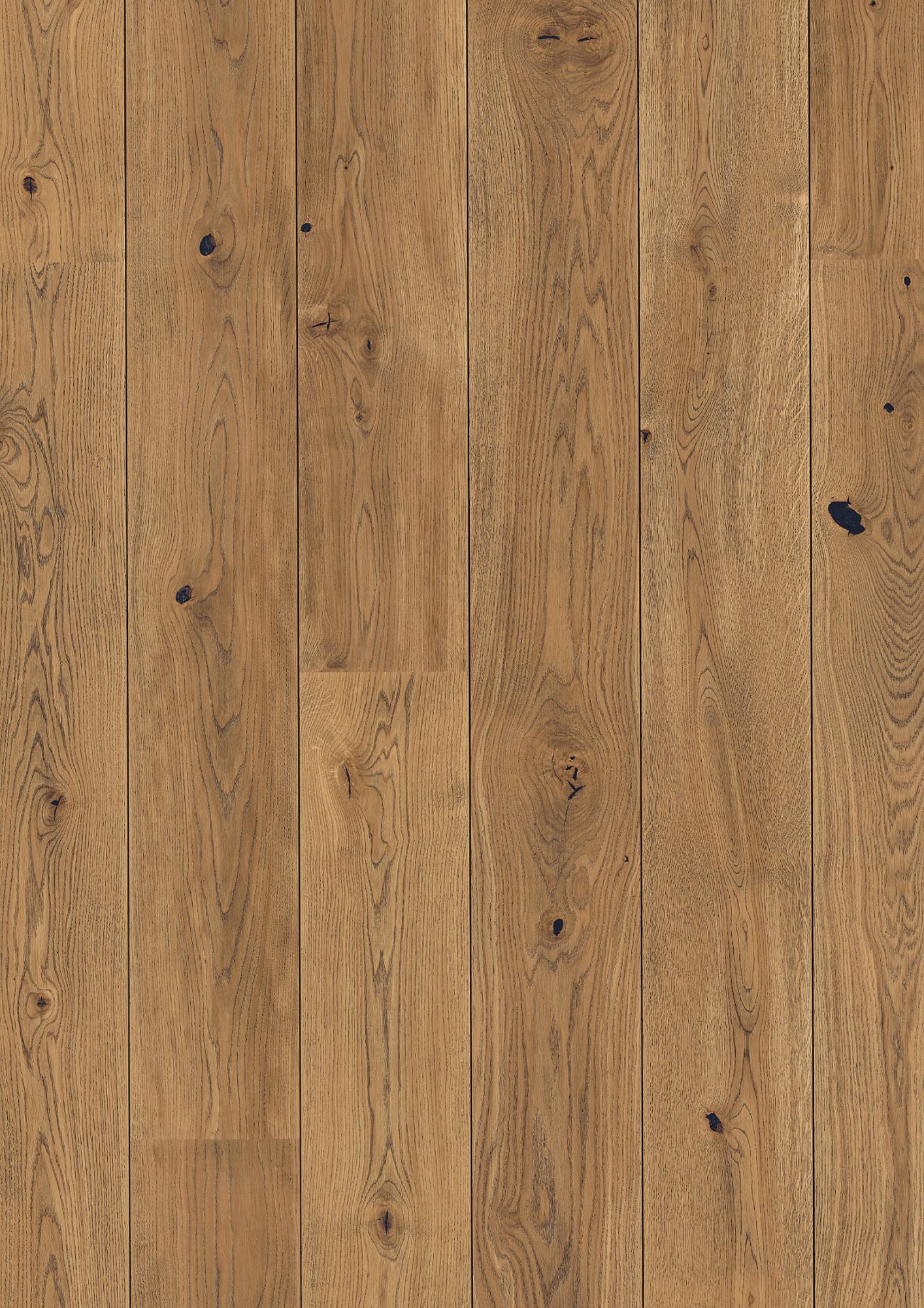 Boen Alamo Oak Engineered Flooring, Live Natural Oiled, Unbrushed, 209x14x2200mm Image