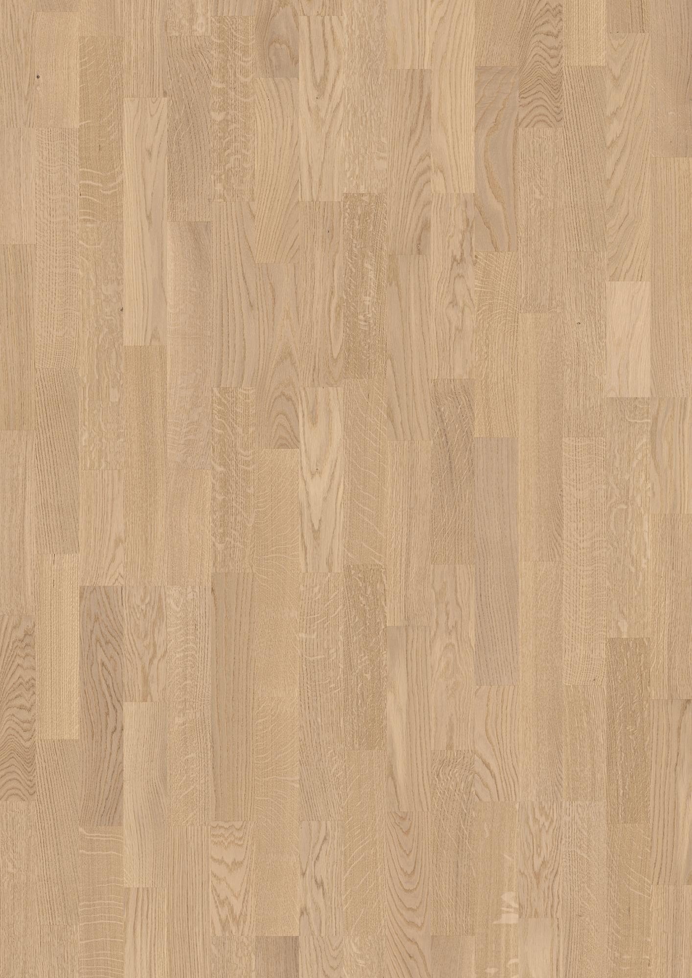 Boen Andante Oak White Engineered 3-Strip Flooring, Live Natural Oiled, 215x14x2200mm Image