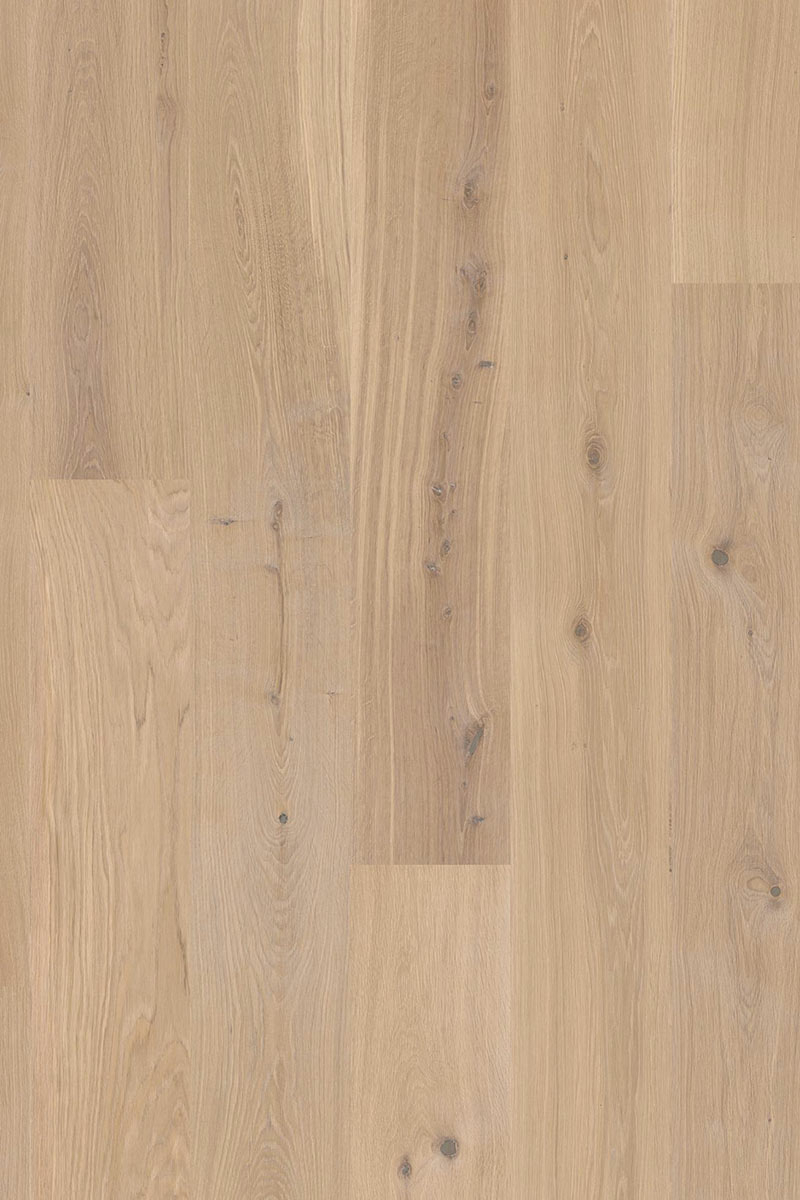 Boen Animoso Oak Engineered Flooring, White, Live Natural Oiled, 209x3x14mm Image