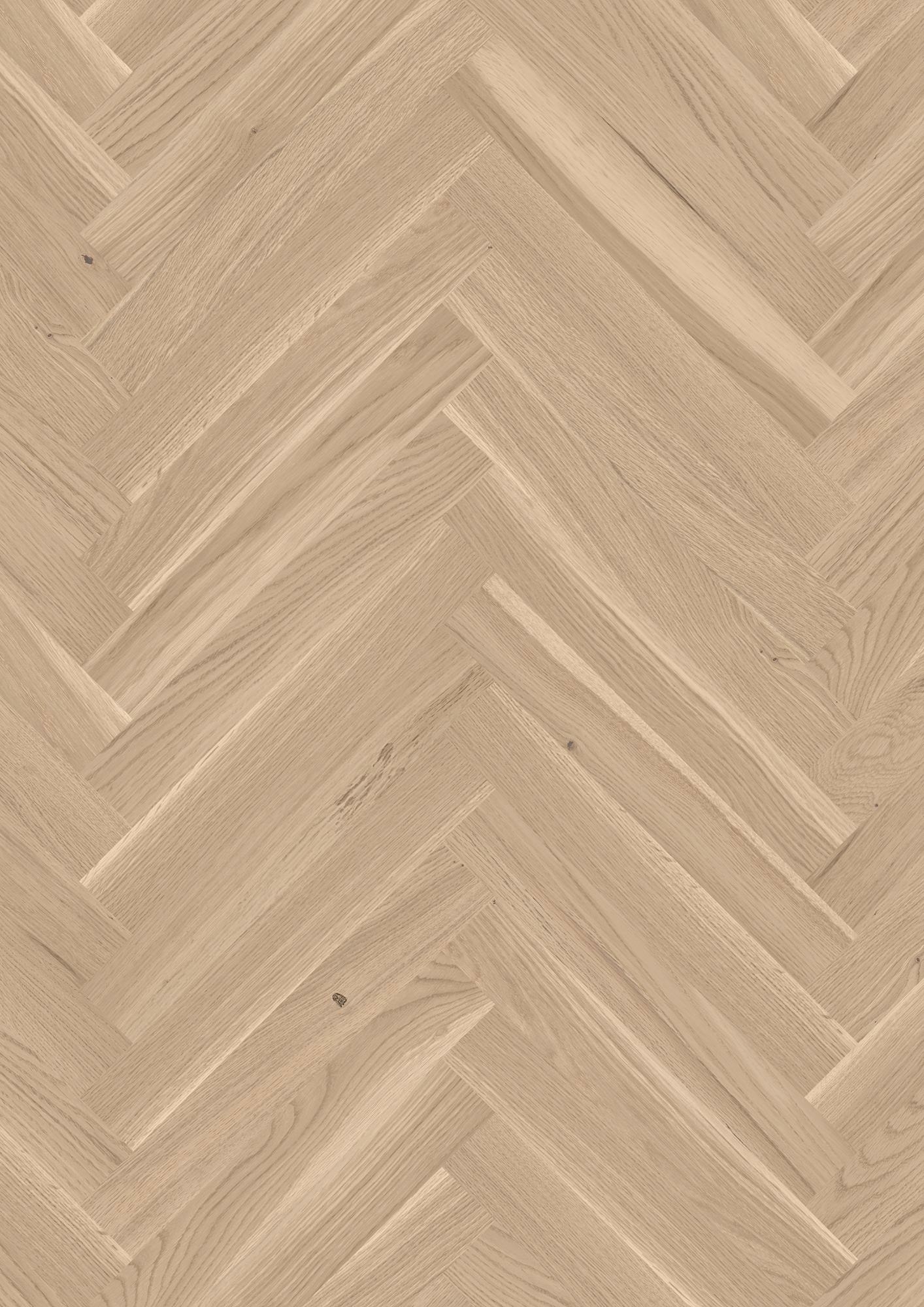 Boen White Oak Prestige Wood Flooring, Sanded, Live Natural, 10x70x470mm Image
