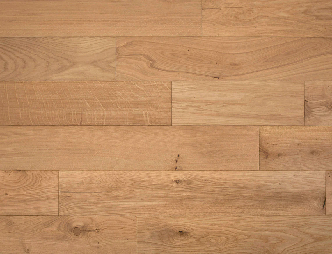 Abisko Engineered Oak Flooring, Rustic, Brushed & Oiled, RLx150x14mm Image