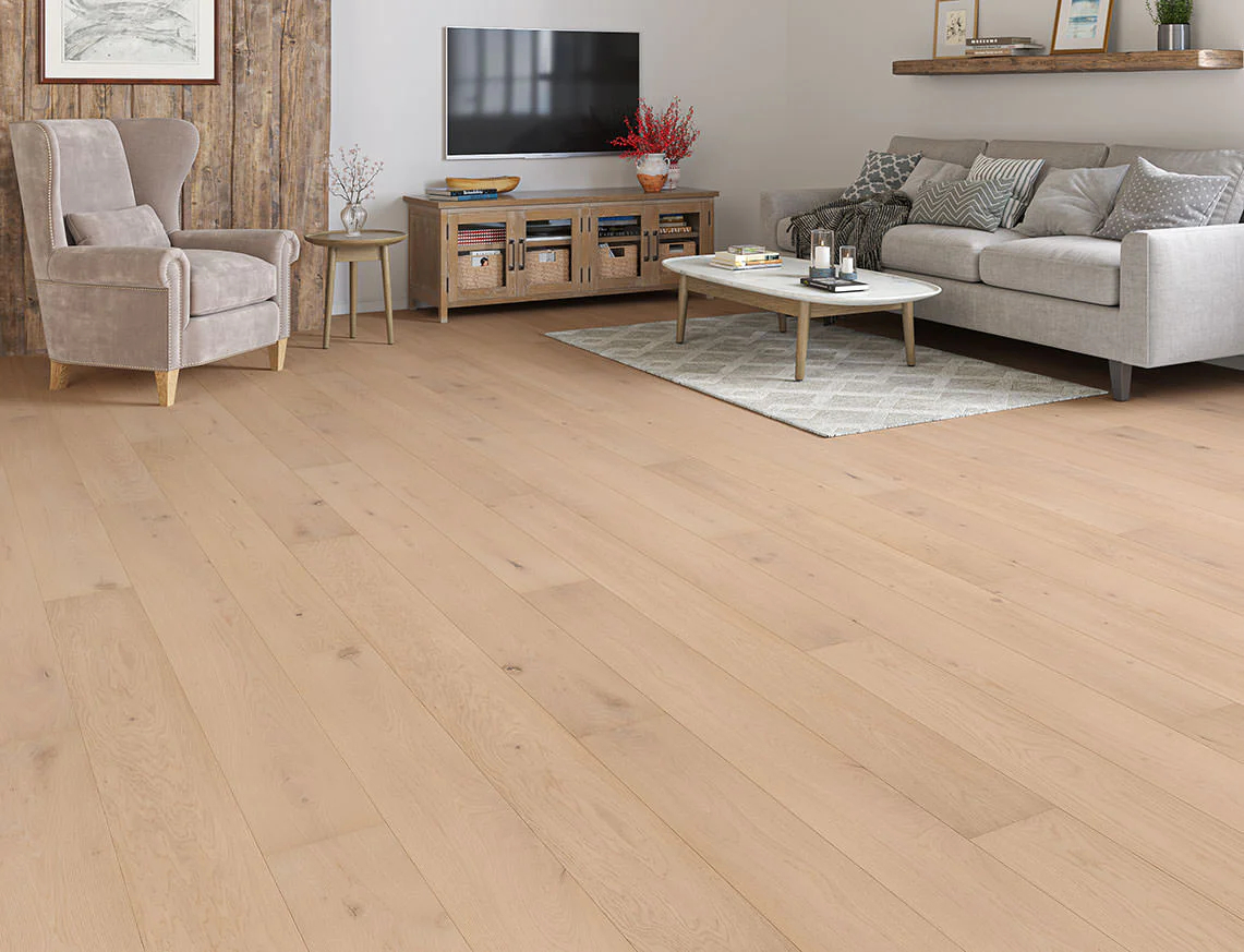 Pitea Engineered Oak Flooring, Rustic, Invisible Oiled, 190x14x1900mm Image