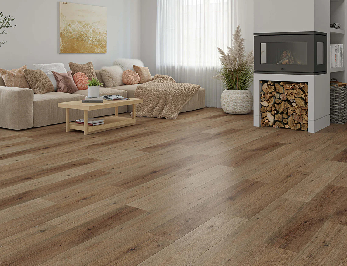 Vestlax Oak SPC Vinyl Flooring, 180x6.5x1220mm Image